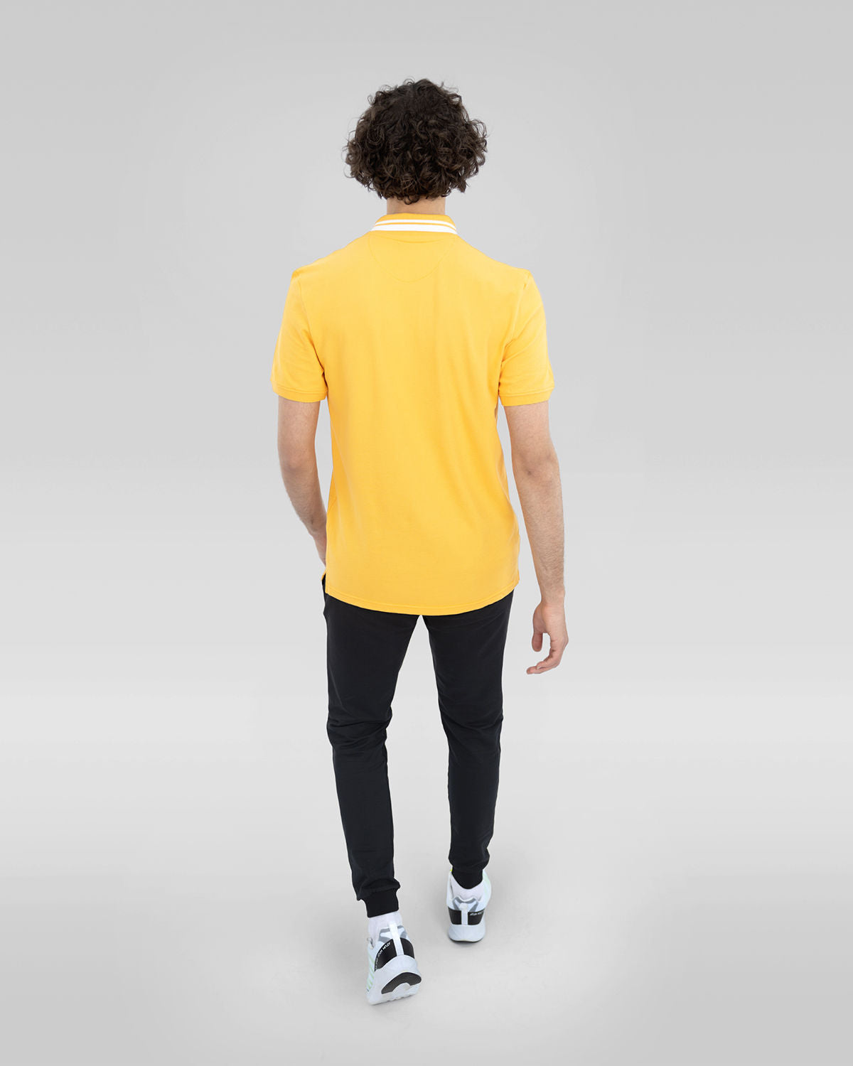 Splash Men's Gold Polo Shirt