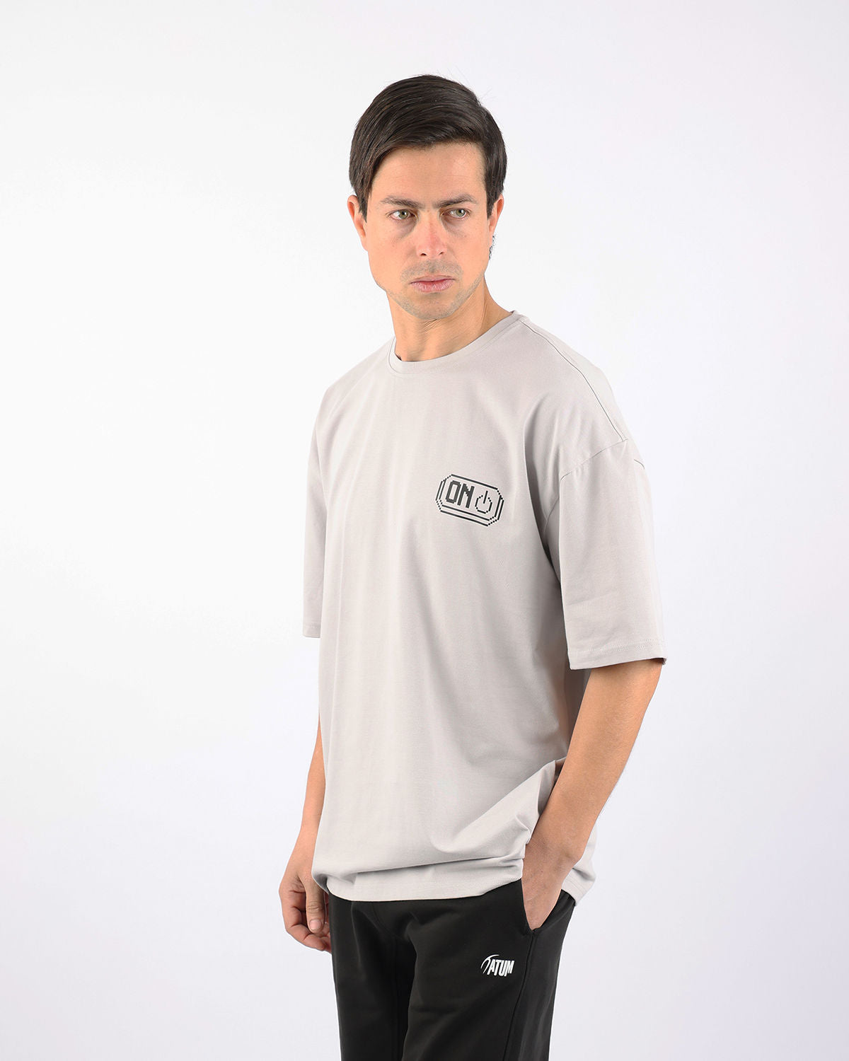 Adventure Mode Light Gray T-Shirt-Atum -71572800