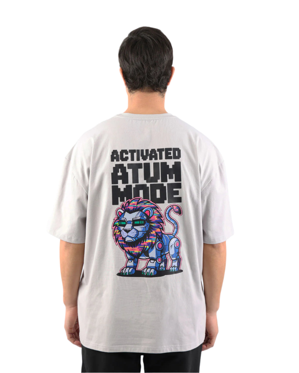 Adventure Mode Light Gray T-Shirt-Atum -36552647