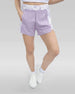 Flowery Women Layered Lavender Shorts