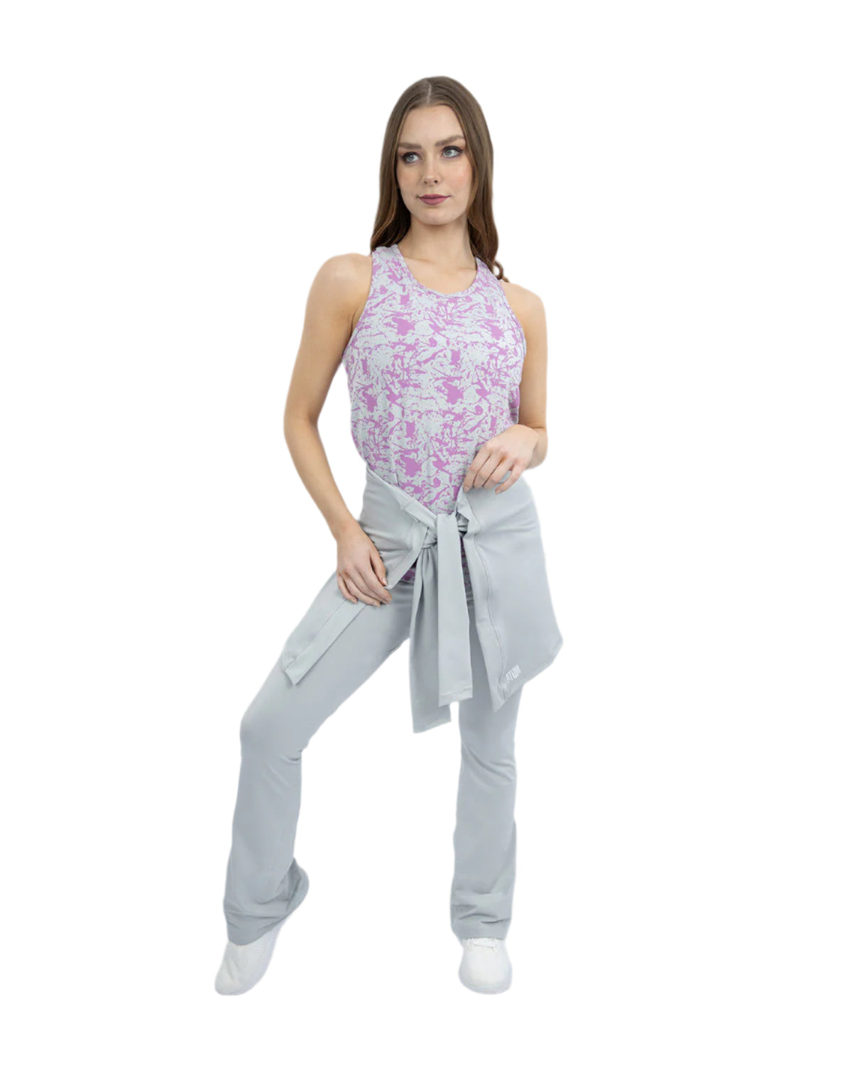 Gray Hip Tie Cover-UP-Atum -71453934