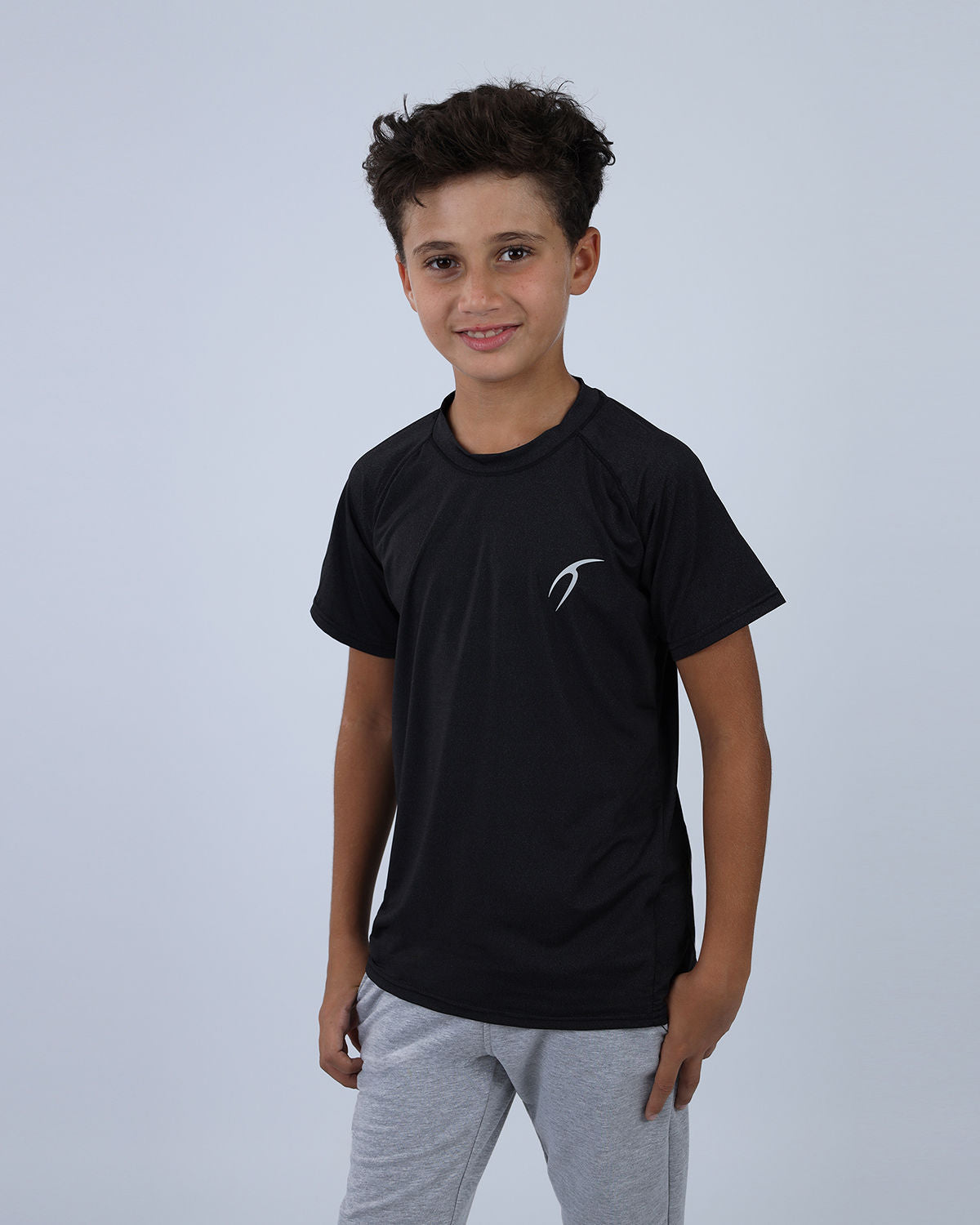 Power-On Sports Black T-Shirt-Atum -54968250