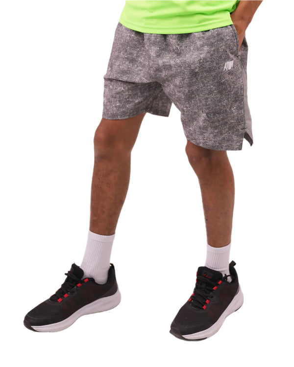 Printed Green Training Short-Atum -62732045