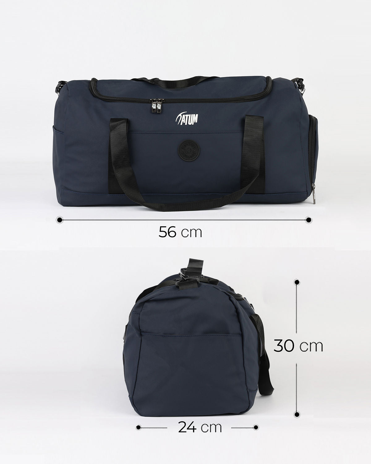 Elite Travel Navy Duffel Bag-Atum -3818733