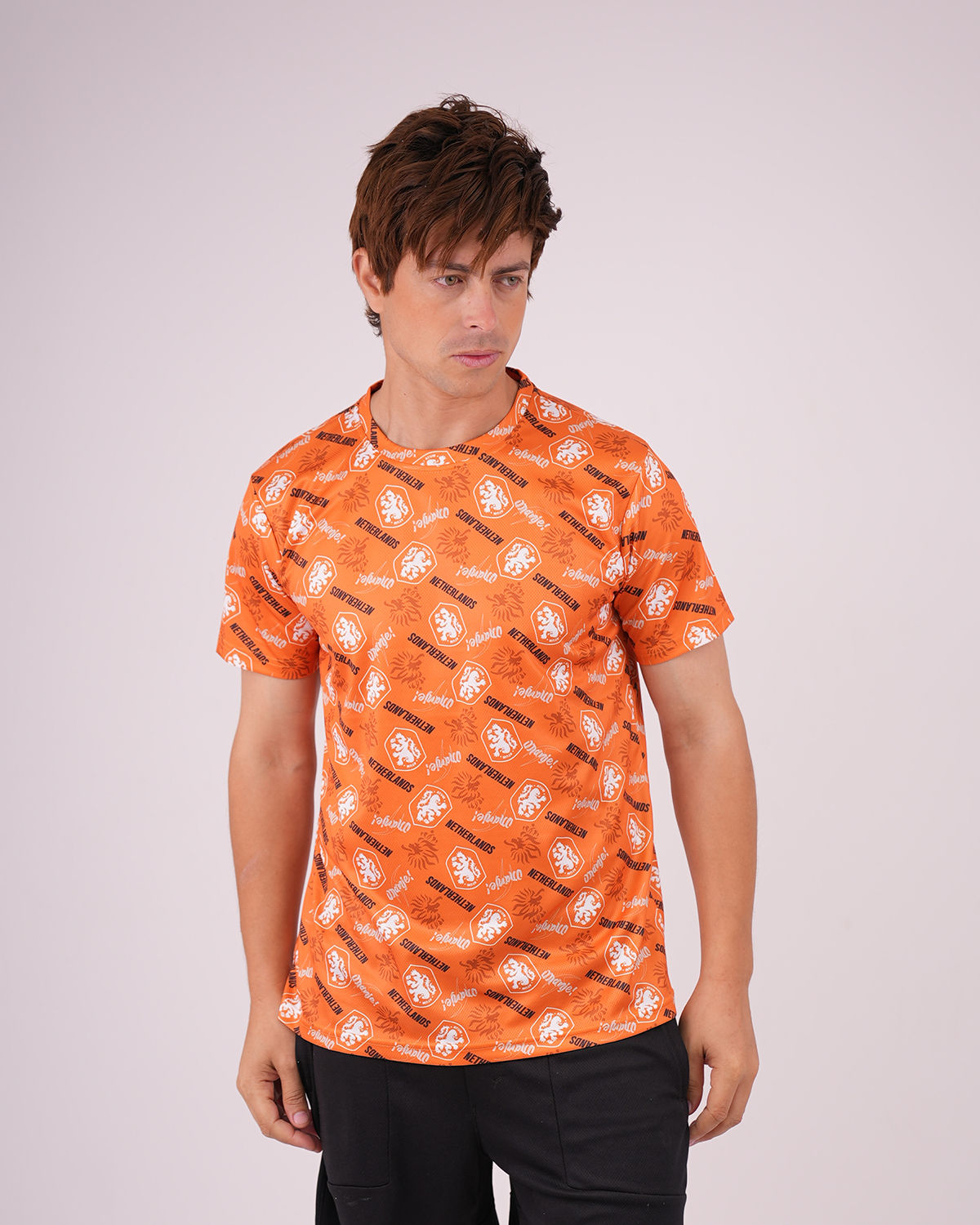 Orange-Sports-Unisex T-Shirt-Atum -32229183