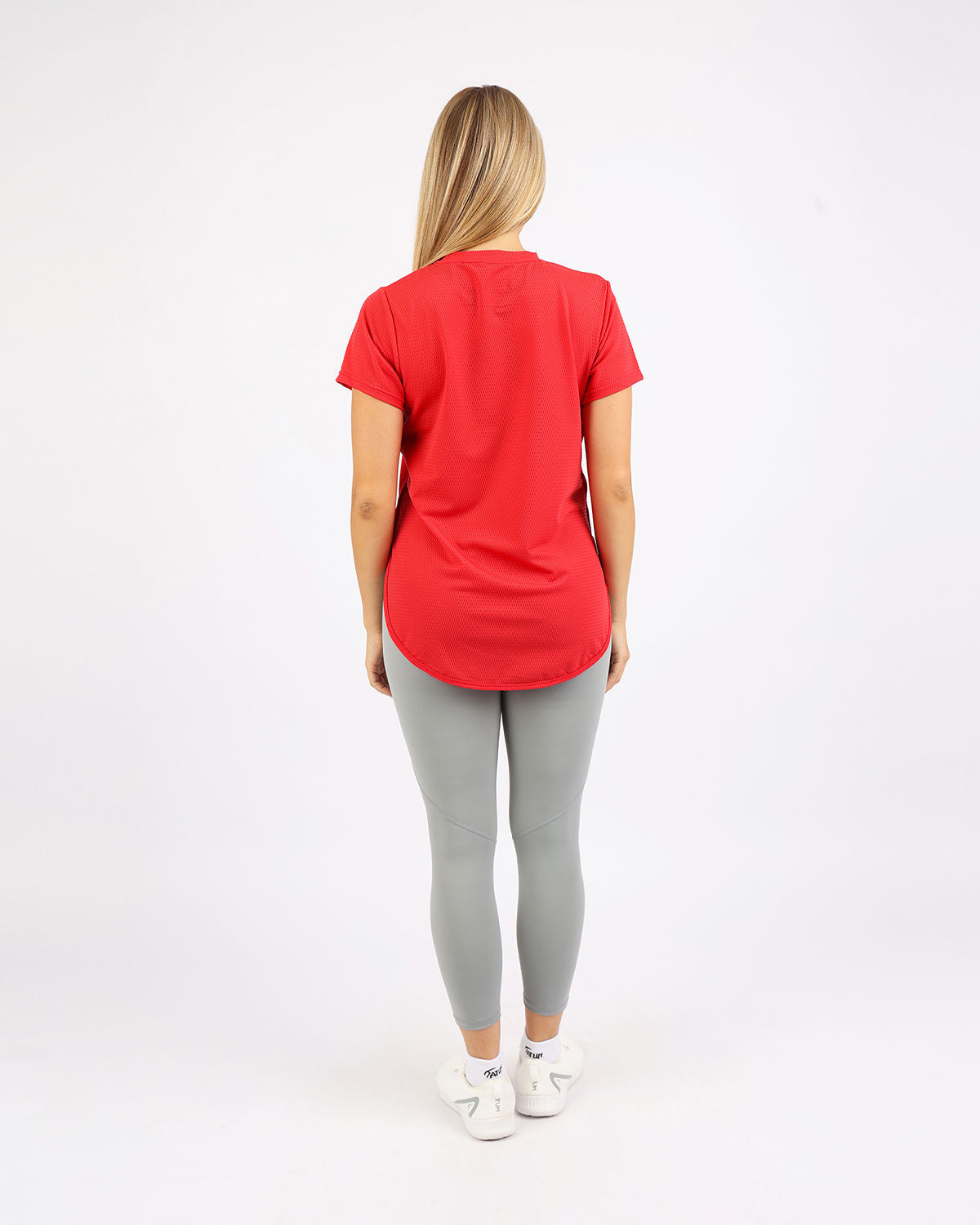 Short-Sleeve Training Red Top-Atum -75879358