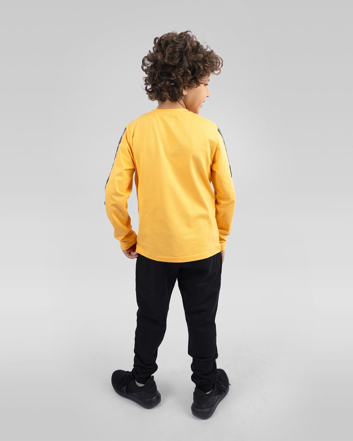 Long Sleeves Boy's Gold T-Shirt-Atum -97968738