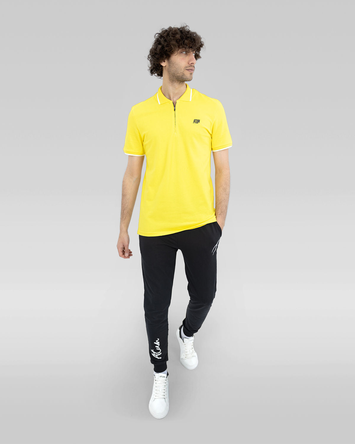 Men's Yellow Polo Shirt