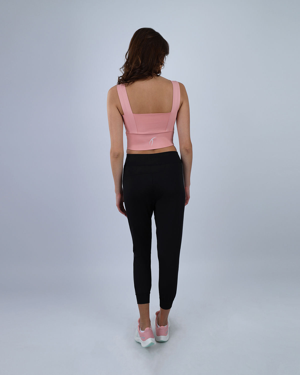 Stride Contrast Panel Black Pants-Atum -15818704