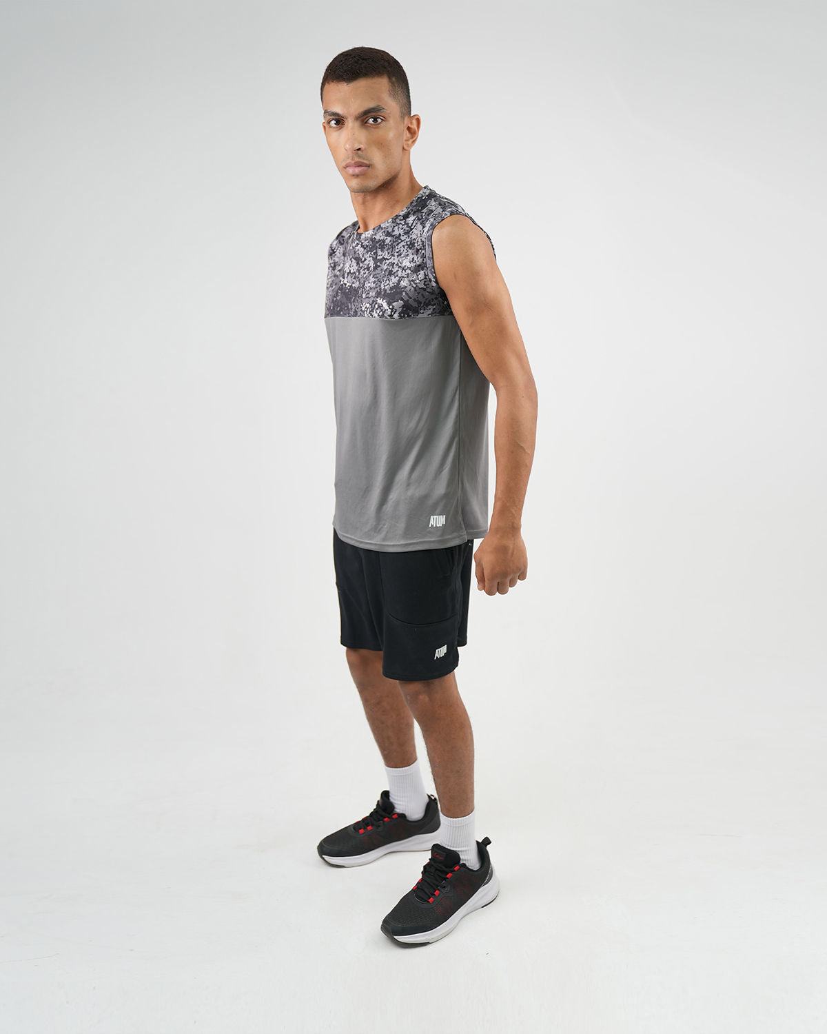 Workout Basic Black Short-Atum -2315538