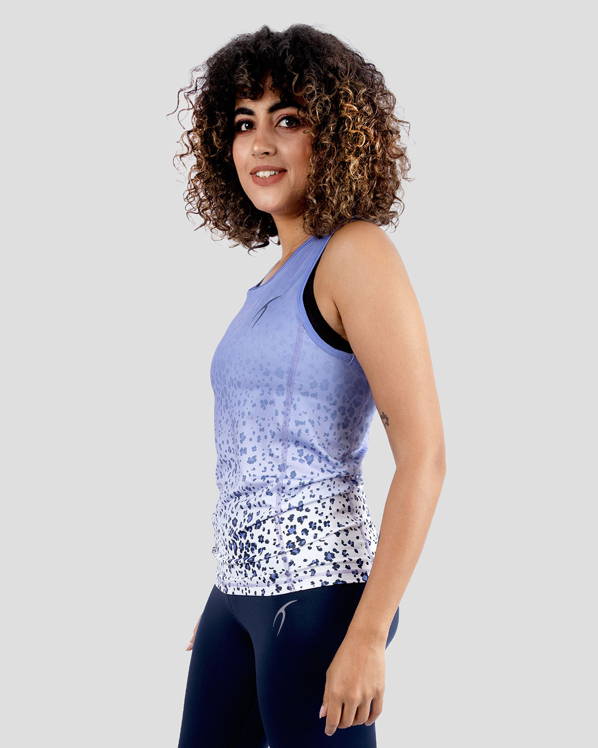 Colored Tank Purple Top-Atum -6647667