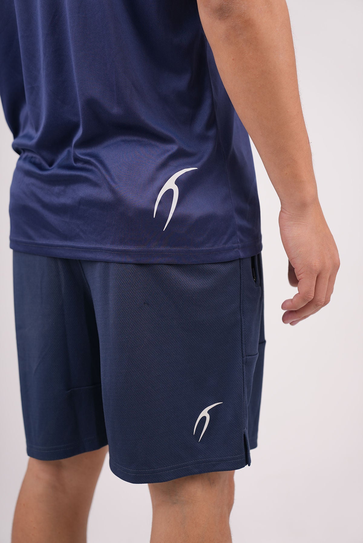 Hi-Dri Cut-Off Navy Tank Top-Atum -50078673