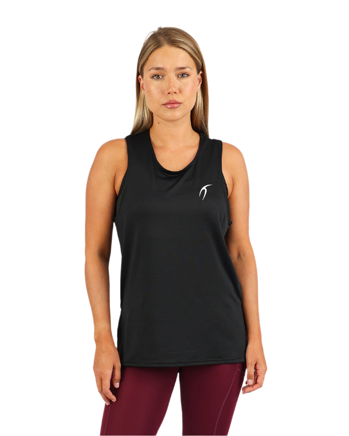 Vivid Motion Black Tank Top-Atum -29989840