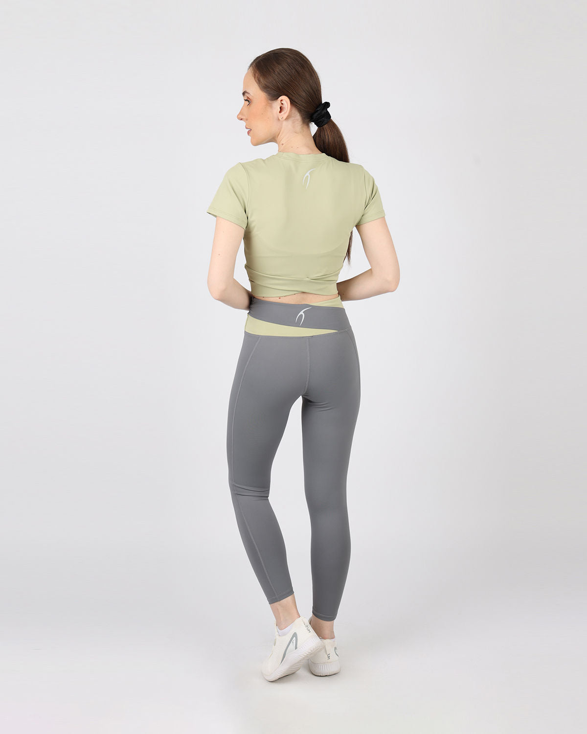 Horizon Duo Curve Gray Leggings-Atum -77005929