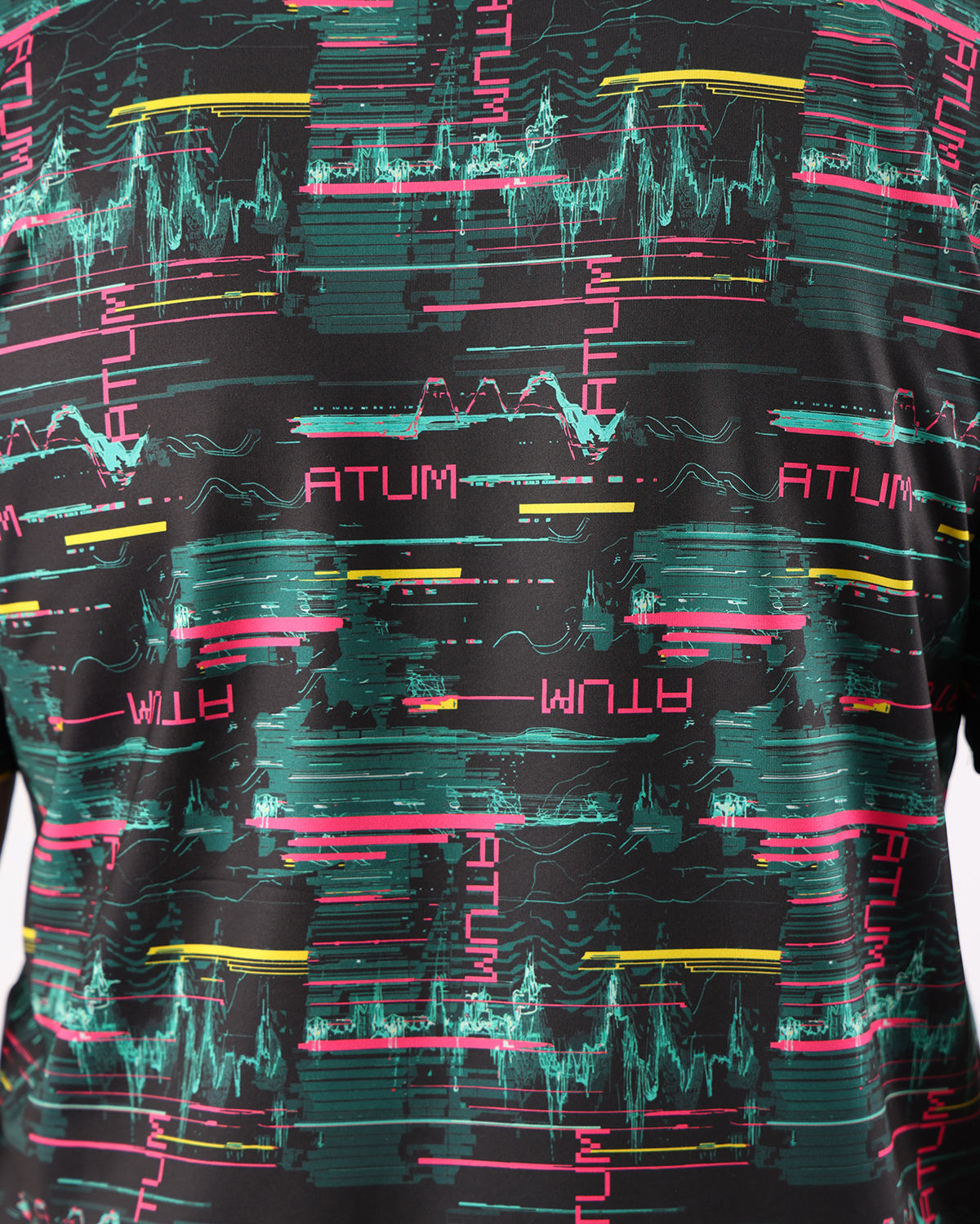 Cyberwave Men's Black T-Shirt-Atum -81393154