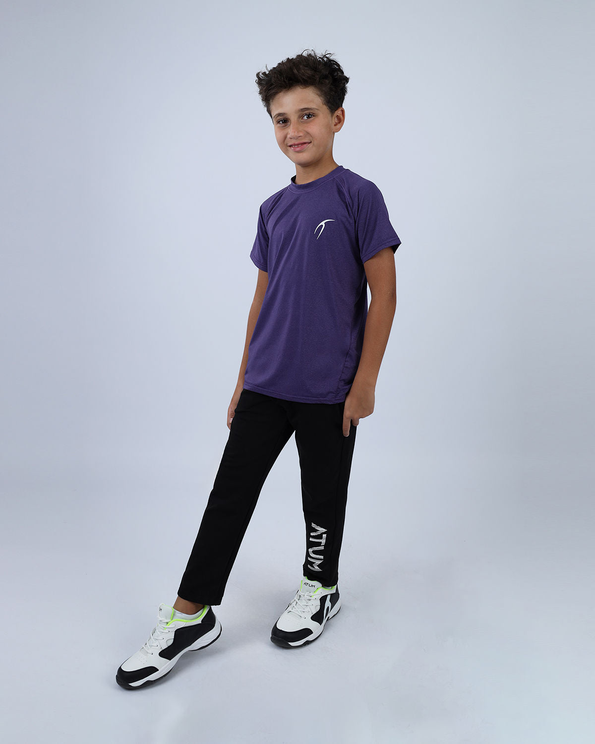 Power-On Sports Purple T-Shirt-Atum -55019058