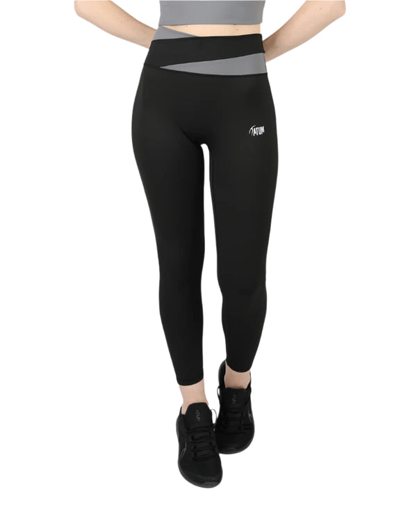 Horizon Duo Curve Black Leggings-Atum -84784357