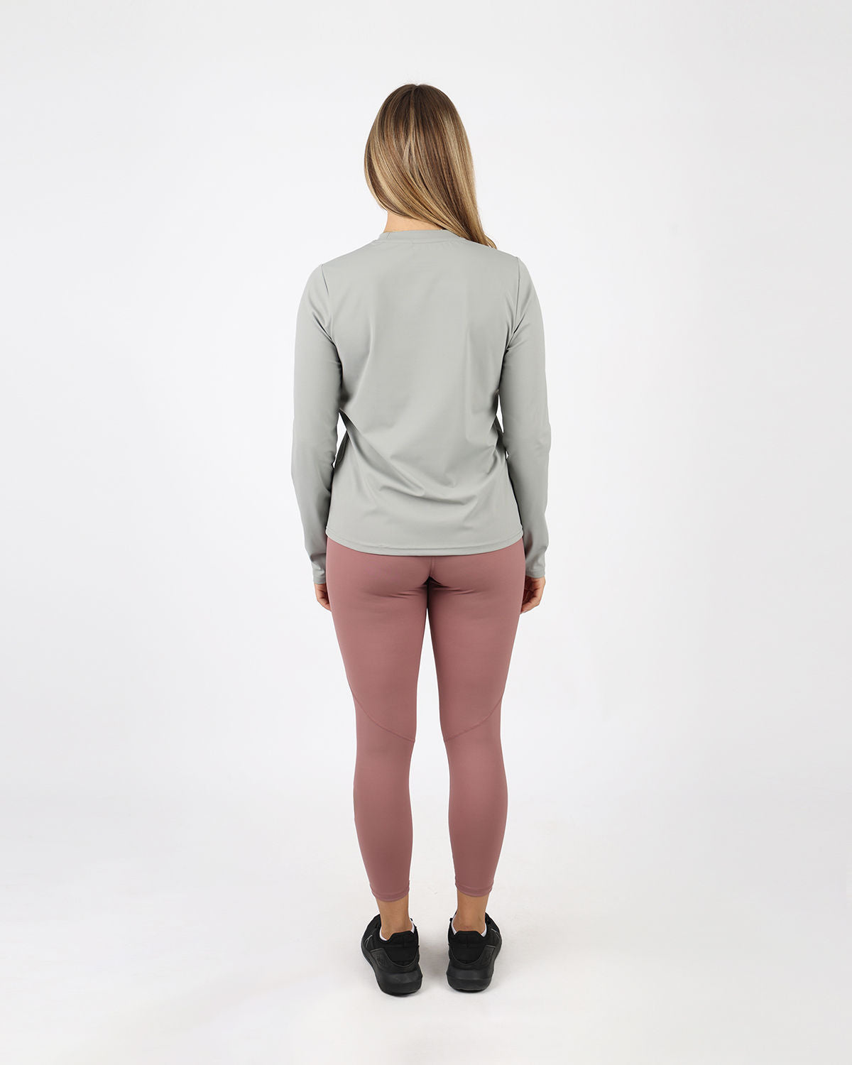 Training Long-Sleeve Gray T-Shirt-Atum -94380471