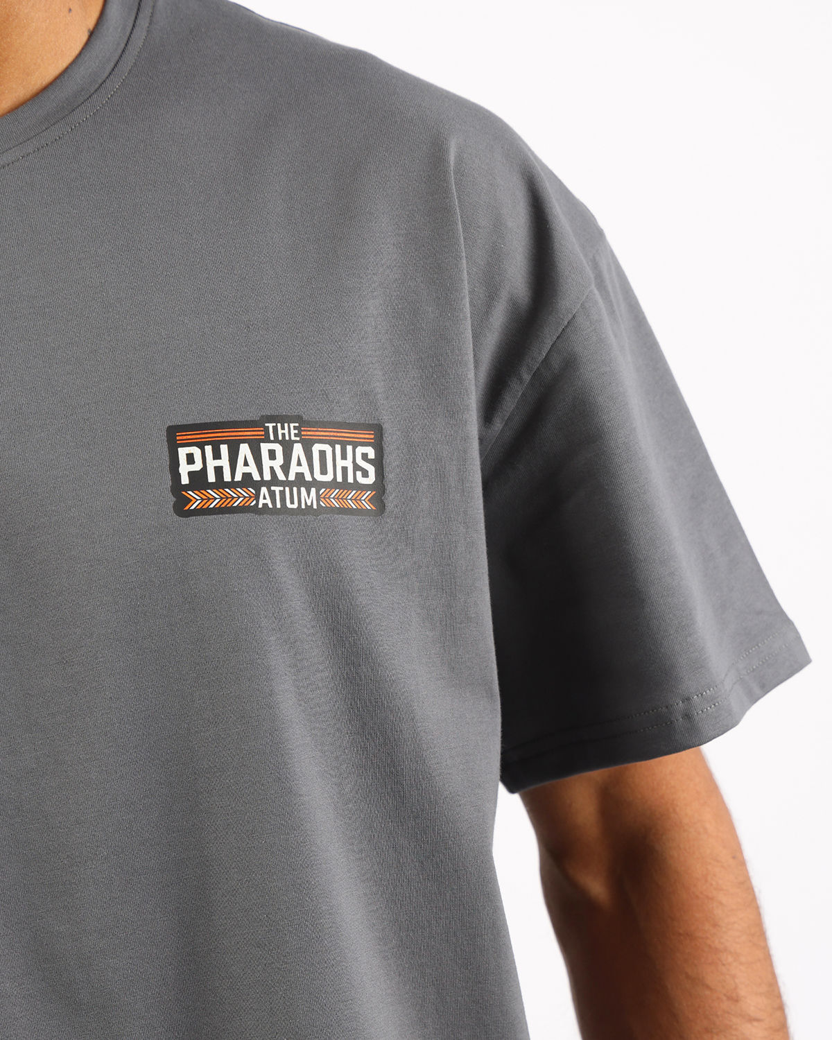 Pharaohs Legacy Dark Gray T-Shirt-Atum -87699666