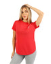 Short-Sleeve Training Red Top