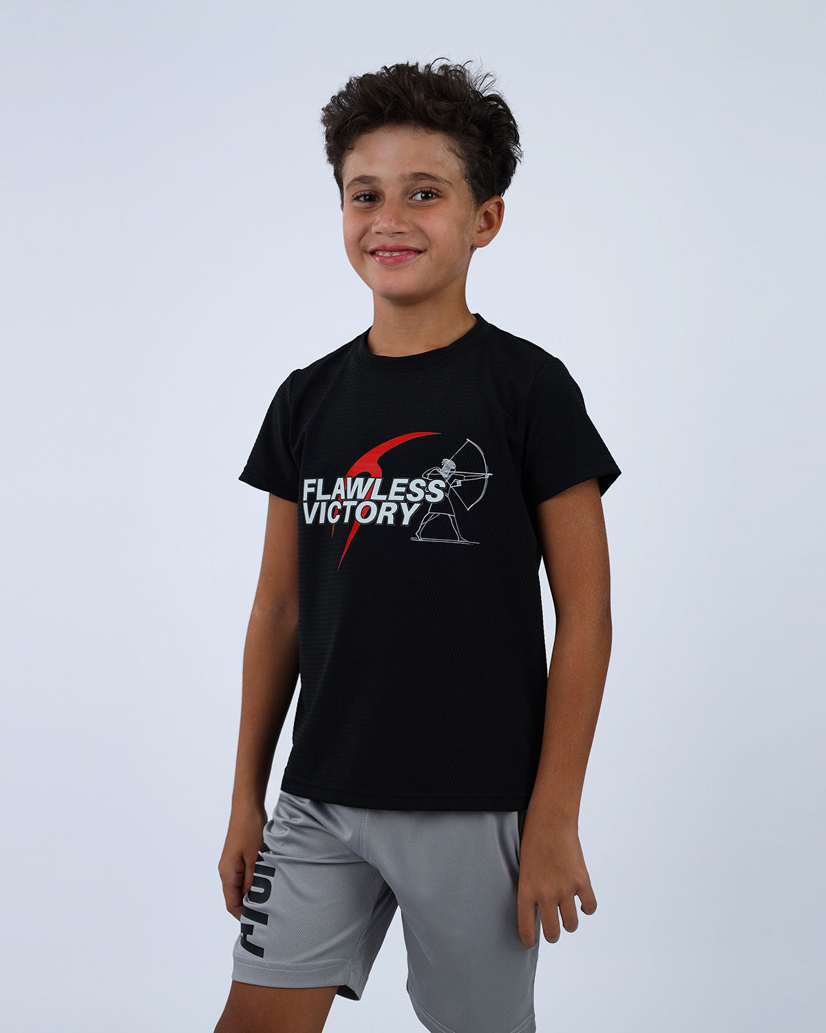 Knight Victory Sports Black T-Shirt-Atum -23400285