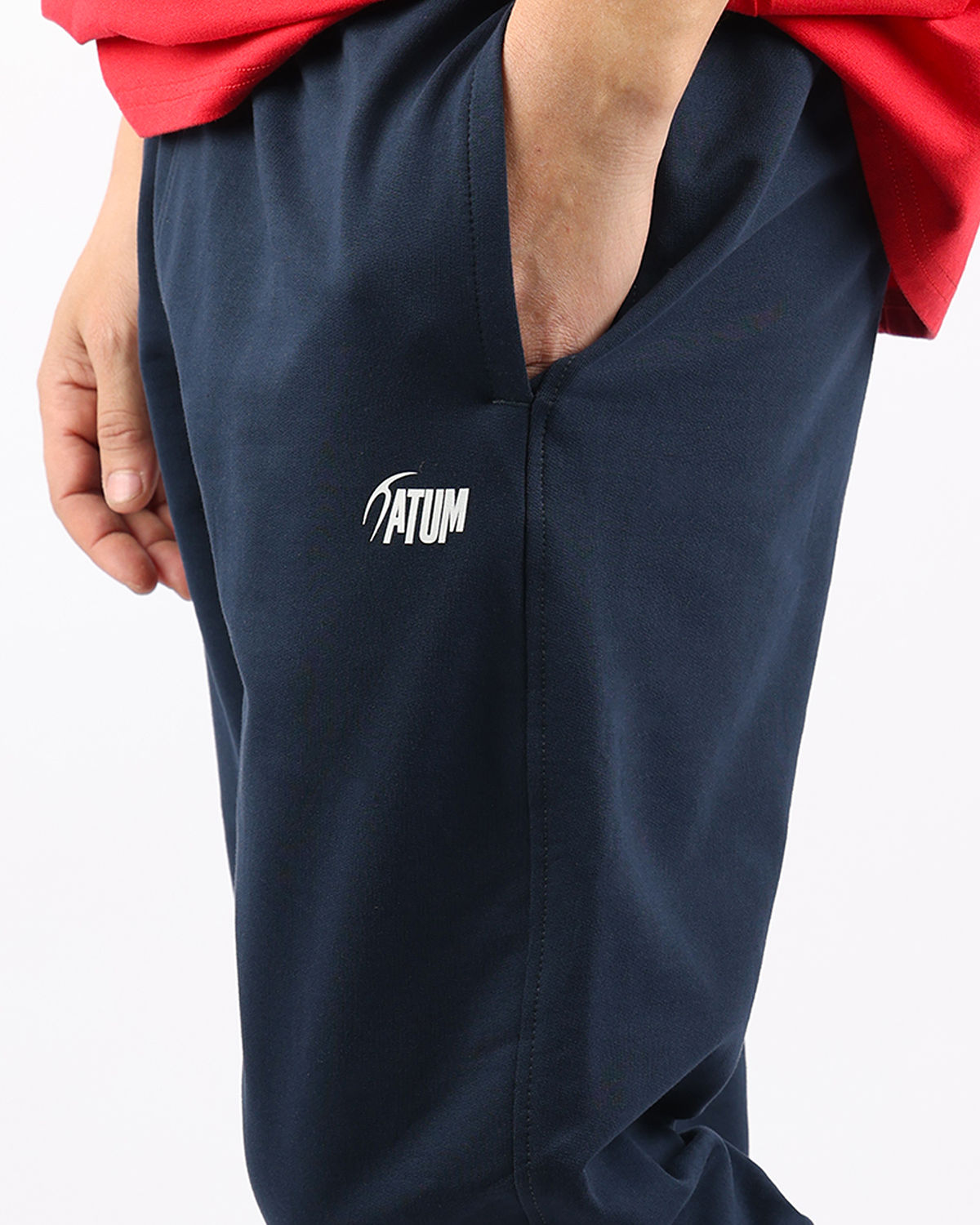Active Comfort Men's Navy Sweatpants-Atum -41937243