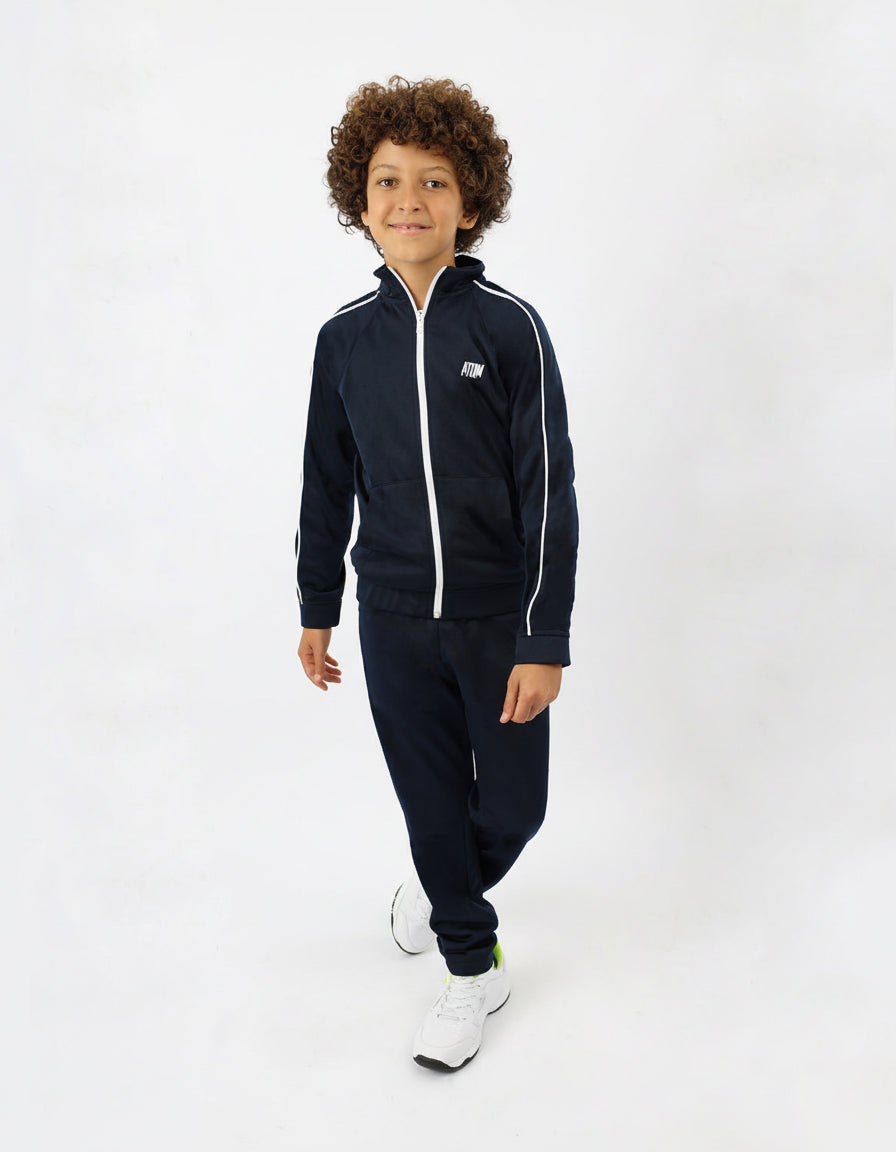 Essential Boy's Navy TrackSuit-Atum -44921435