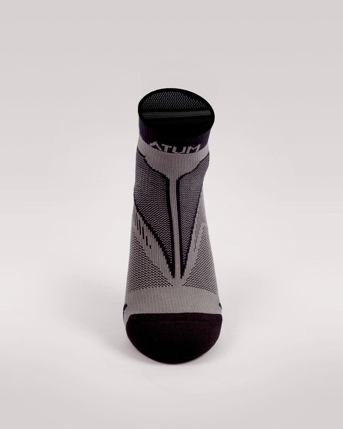 ATUM| Kids Low-Cut Training Socks - gray