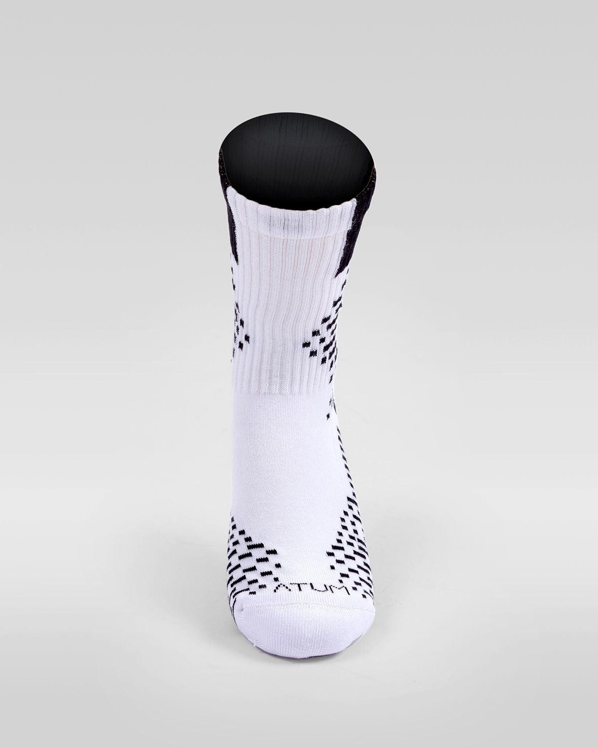 ATUM| Kids Mid-Crew Training Socks - white