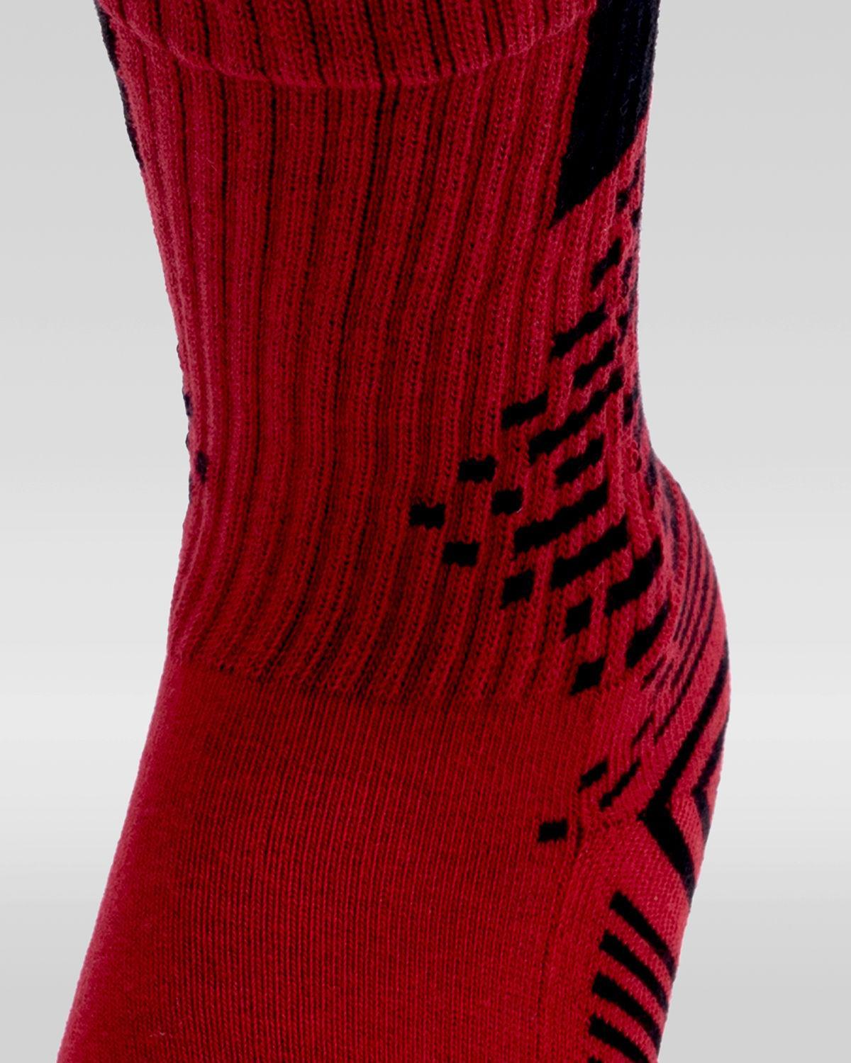 ATUM| Kids Mid-Crew Training Socks - red