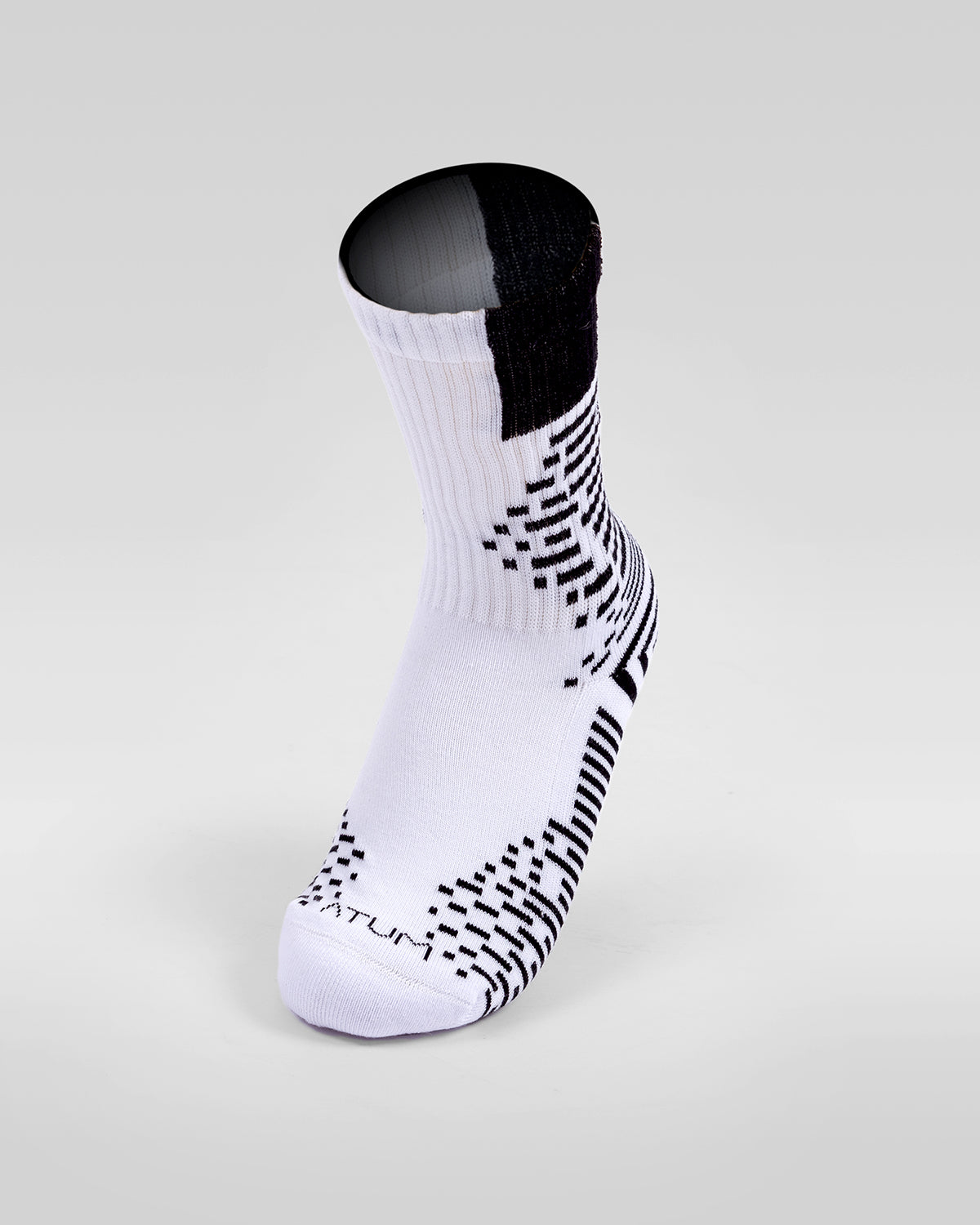 ATUM| Men Long Training Socks - White