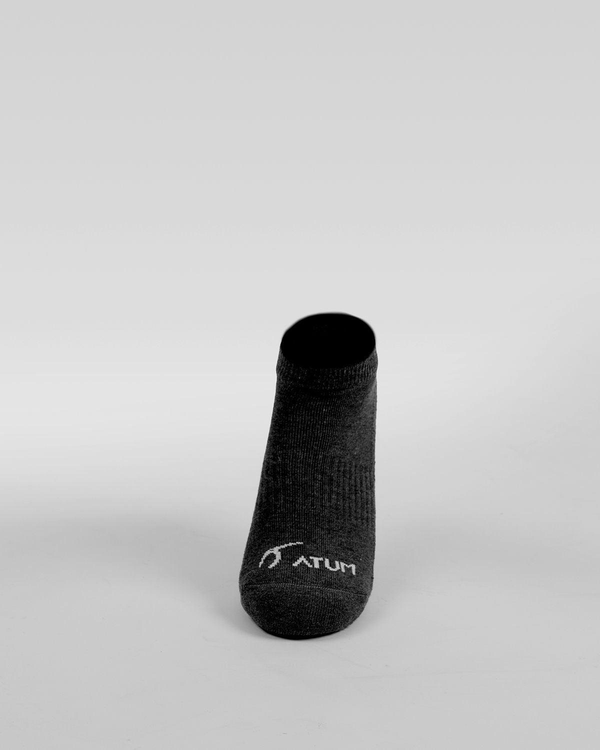 ATUM| Adults Low-Cut Training Socks - Pack Of 3 -b black