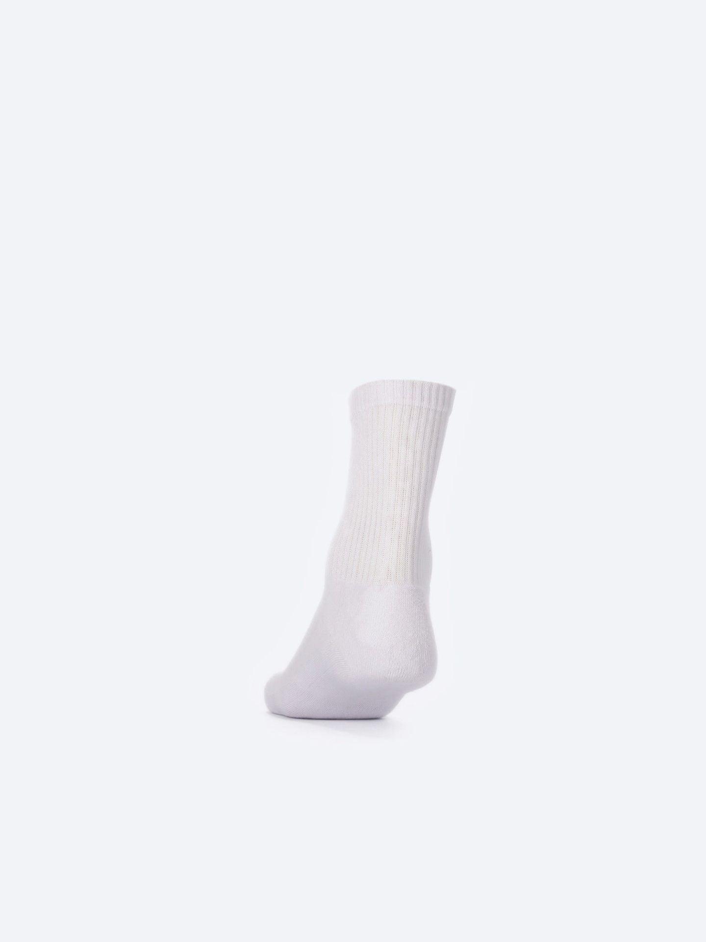 ATUM| Kids Mid-Crew Training Socks - white