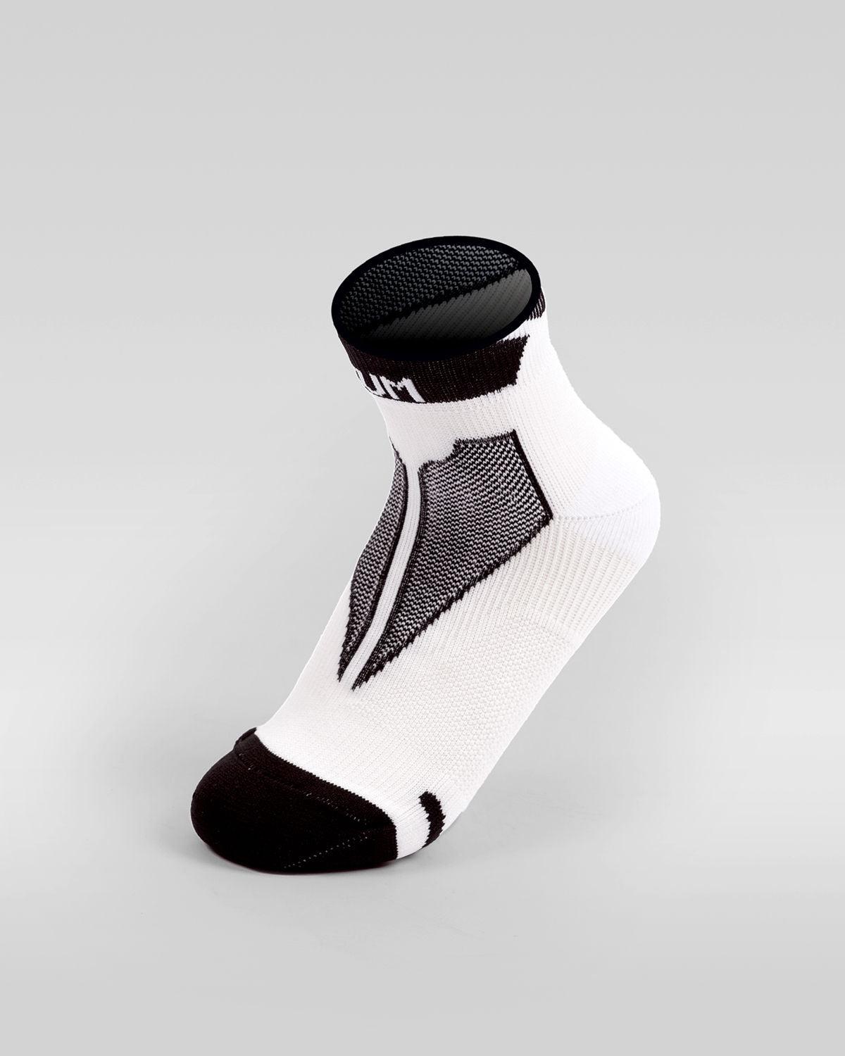 ATUM| Kids Low-Cut Training Socks - white 