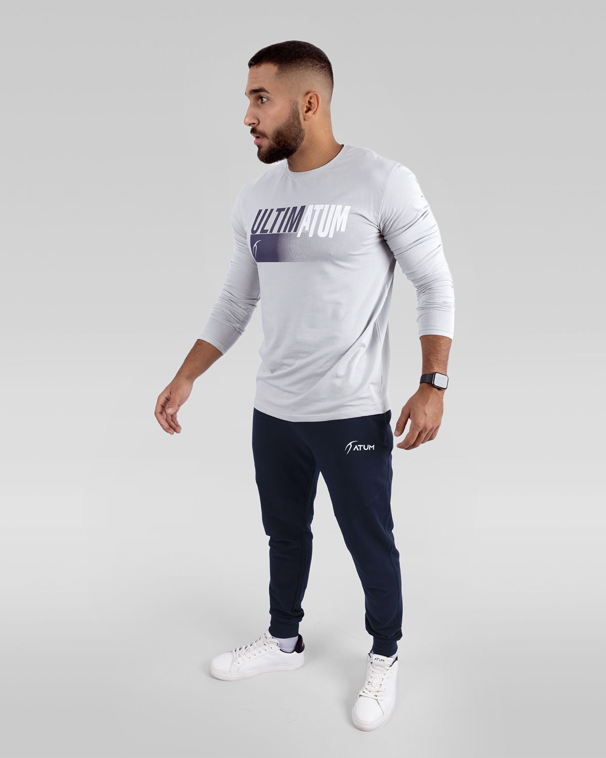 Optimum Men's Gray T-Shirt-Atum -87364936