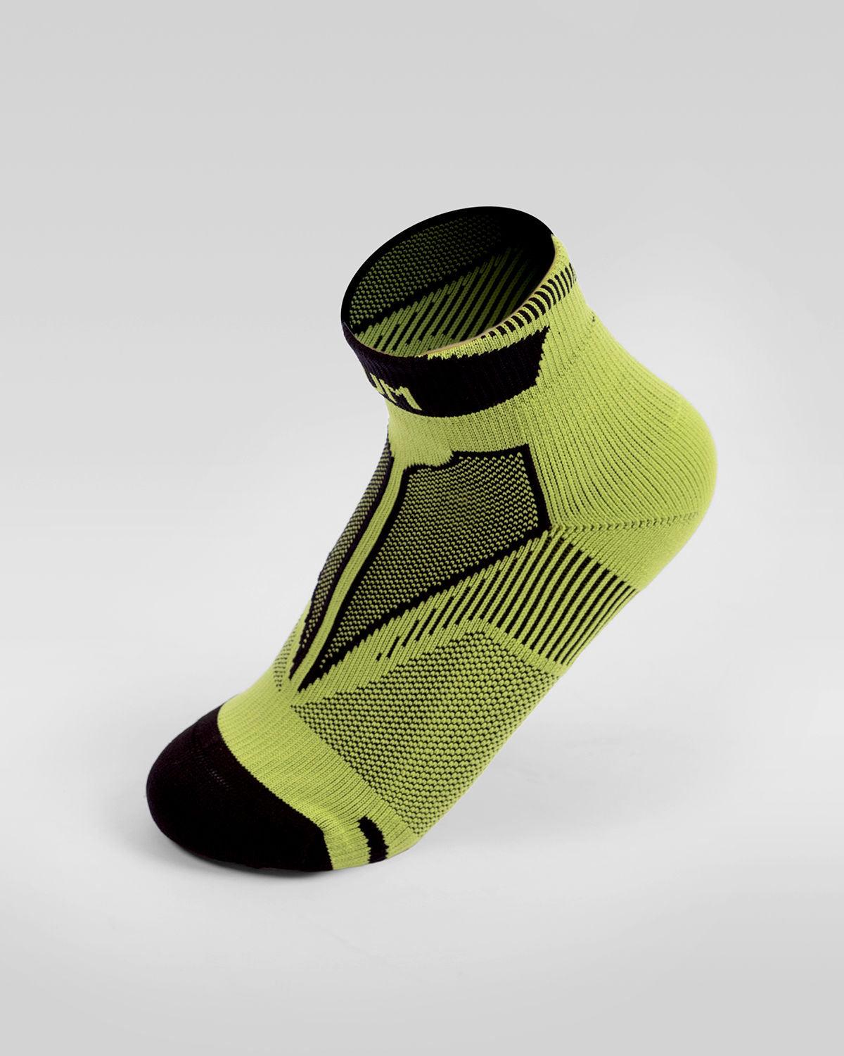 ATUM| Kids Low-Cut Training Socks - green